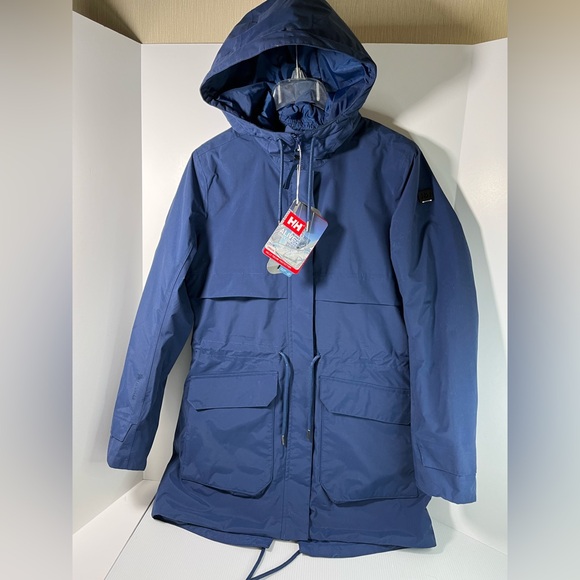 Helly Hansen W BOYNE Insulated Hooded Waterproof Thermal Active Parka Jacket 2.0 - Picture 7 of 16